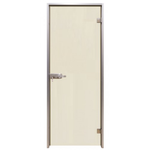 Скляні двері міжкімнатні Tesli Terra White Sateen 680х2015 мм